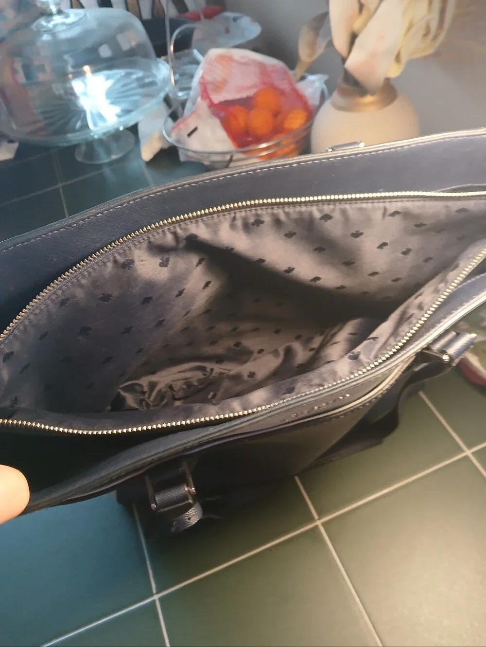 Kate Spade Laptop Tote. Two Tone. With A Dustbag
